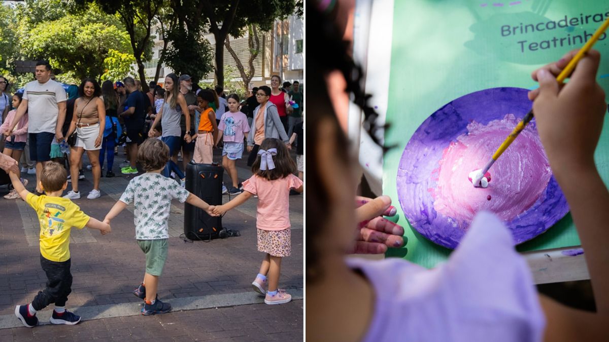 Museu dos Brinquedos ocupa avenida em BH com programação gratuita