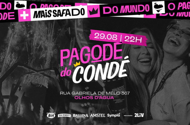 Pagode do Condé: a festa de pagode que virou febre na noite de BH