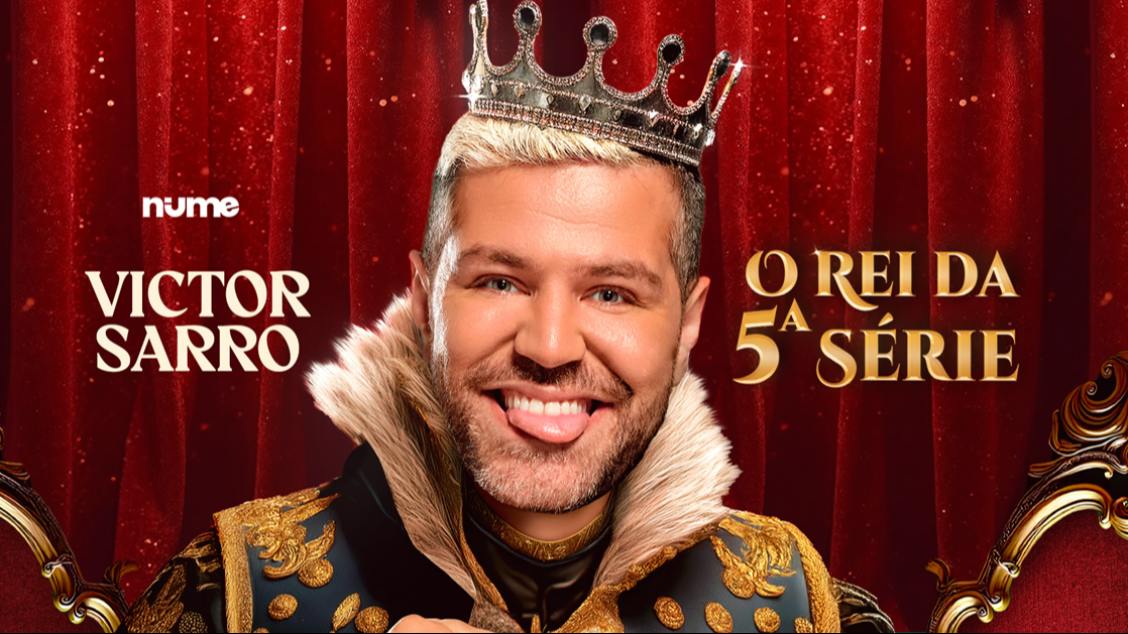 Victor Sarro leva ‘O Rei da Quinta Série’ ao Centro de BH